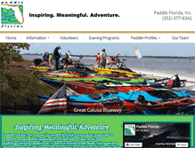 Tablet Screenshot of paddleflorida.org